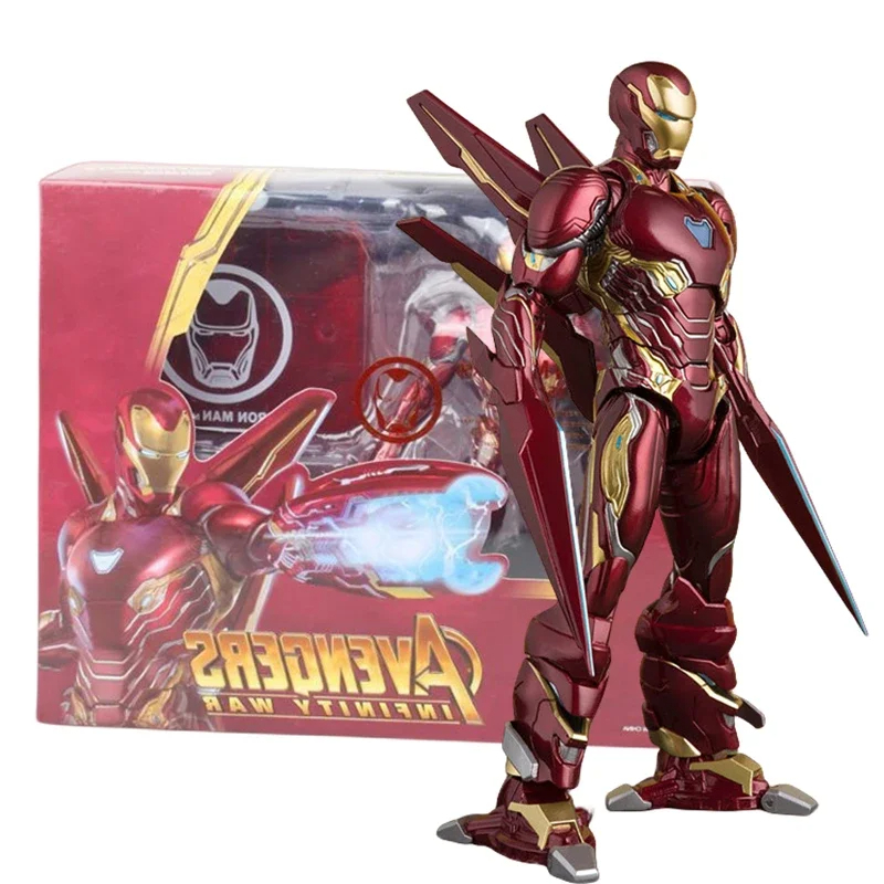 Figurine Avengers Iron Man Marvel Armure MK50 PVC 15 cm Statue Collection Marvel